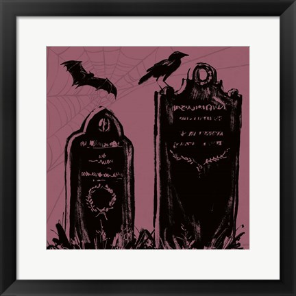 Framed Haunted VIII Print