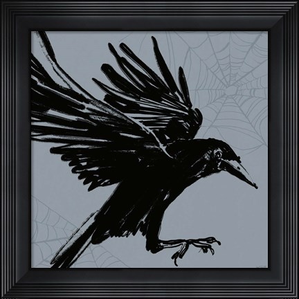 Framed Haunted VI Print