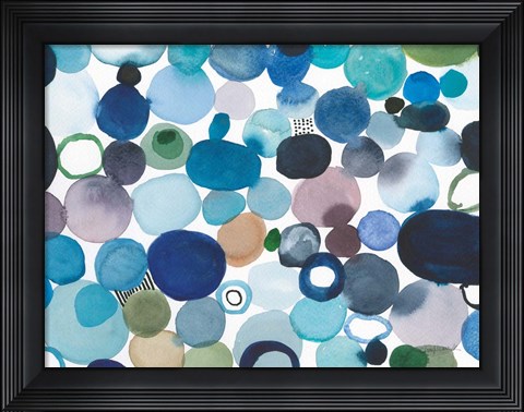 Framed Toggle Pebbles Print