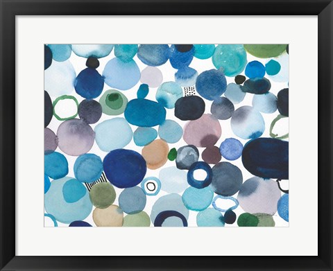 Framed Toggle Pebbles Print