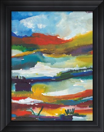 Framed Nocturne I Print