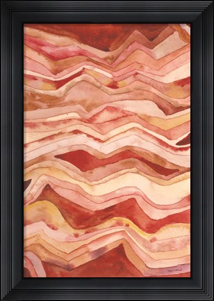 Framed Painted Desert II Print