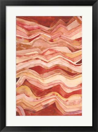 Framed Painted Desert II Print