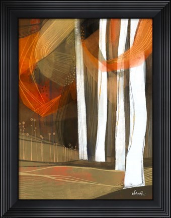 Framed Ethereal Fall Forest Print