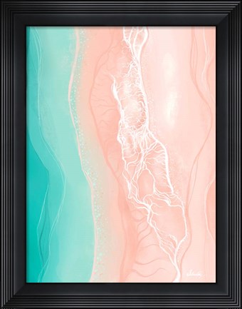 Framed Ethereal Shore Print