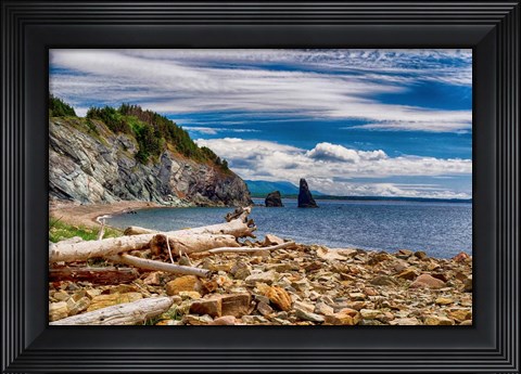 Framed End of The Trail Print