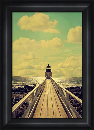 Framed Lighthouse Print