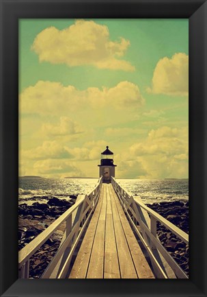 Framed Lighthouse Print