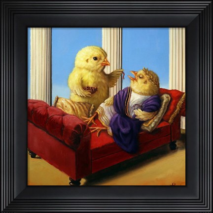 Framed Emperor&#39;s Lunch Print