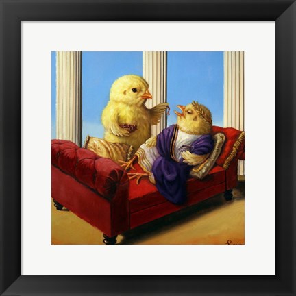 Framed Emperor&#39;s Lunch Print