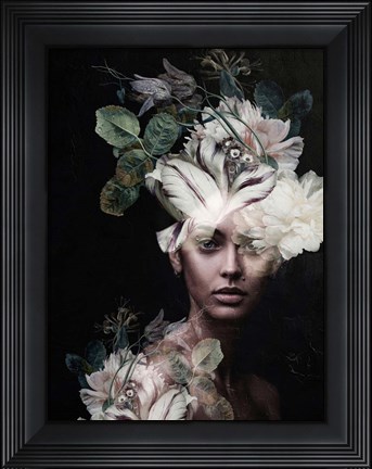 Framed Botanical Woman No. 2 Print