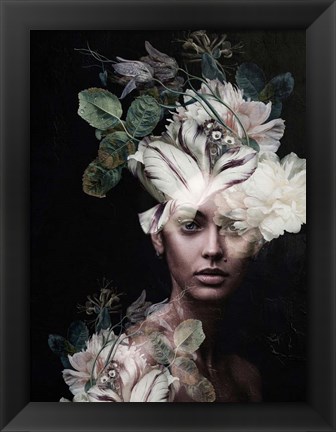 Framed Botanical Woman No. 2 Print