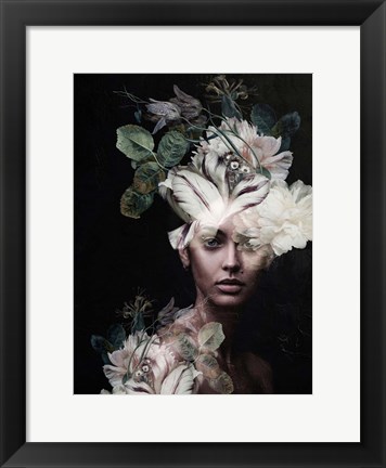 Framed Botanical Woman No. 2 Print