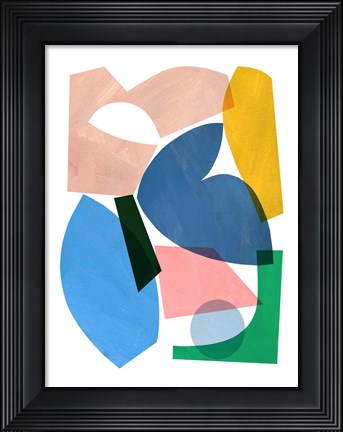 Framed Collage of Color Print