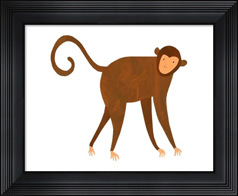 Framed Monkey Print