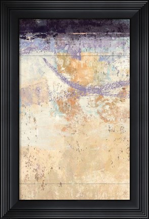 Framed Aubergine 1 Print