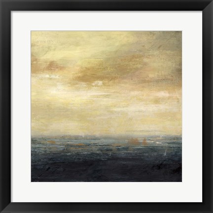 Framed Black Sea Print