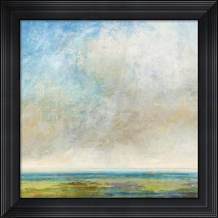 Framed East Hamptom Print