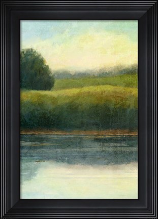 Framed Riverbank 1 Print