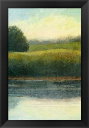 Framed Riverbank 1 Print