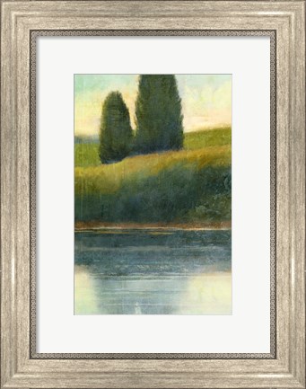Framed Riverbank 2 Print
