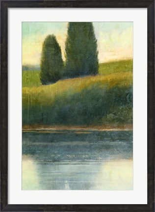 Framed Riverbank 2 Print