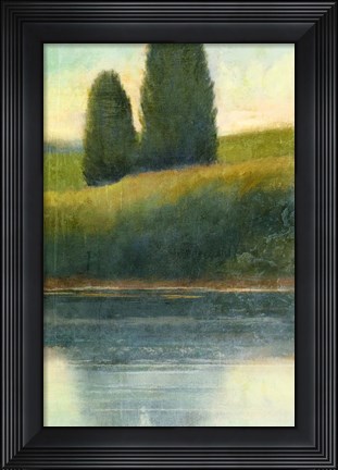 Framed Riverbank 2 Print