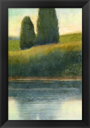 Framed Riverbank 2 Print