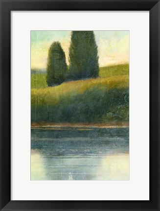 Framed Riverbank 2 Print