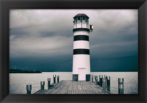 Framed Before The Storm Print