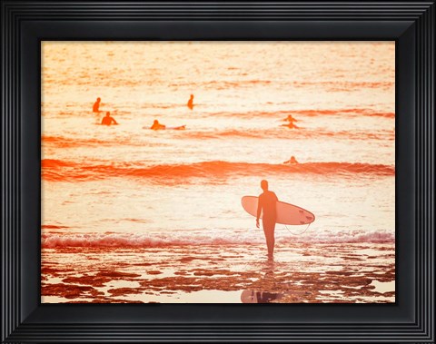 Framed Surfer Print