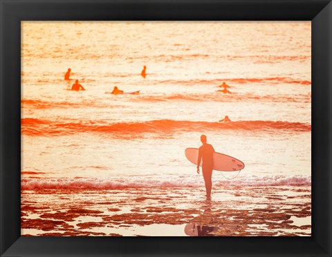 Framed Surfer Print