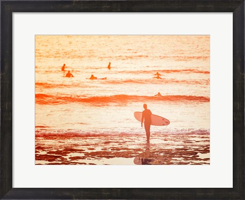 Framed Surfer Print