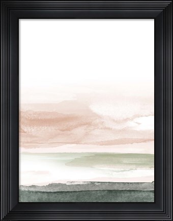 Framed Pink Grey No. 1 Print