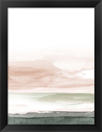 Framed Pink Grey No. 1 Print