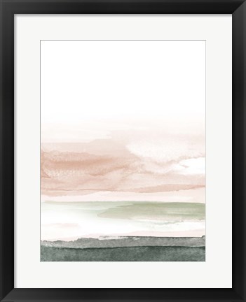 Framed Pink Grey No. 1 Print