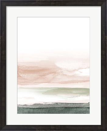 Framed Pink Grey No. 1 Print