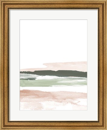 Framed Pink Grey No. 2 Print