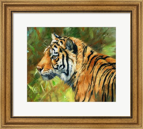 Framed Young Male Retreats Print