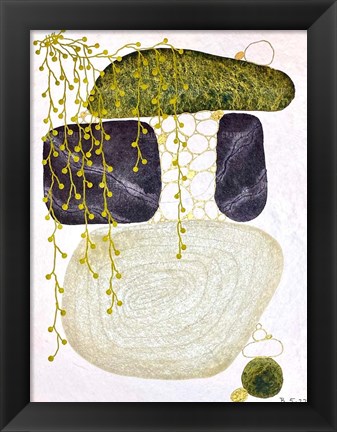 Framed Abstract Botanical 2 Print