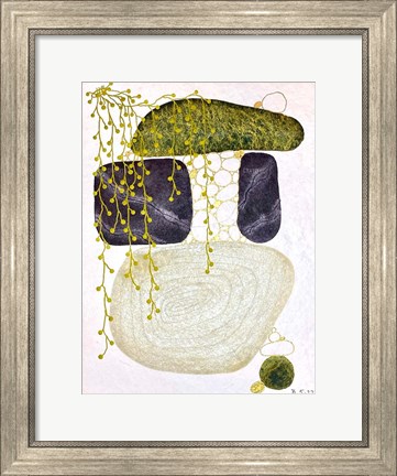 Framed Abstract Botanical 2 Print