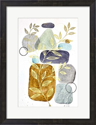 Framed Abstract Botanical 7 Print