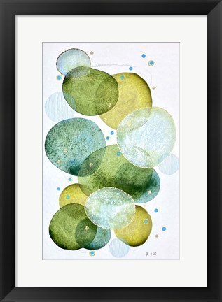 Framed Abstract Botanical 8 Print