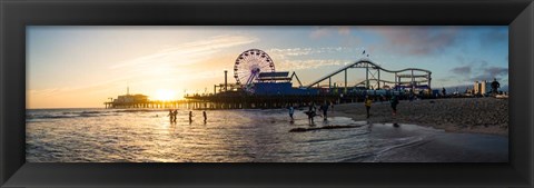 Framed Santa Monica Print
