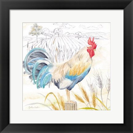 Framed Good Morning Sunshine III Print