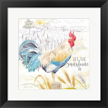 Framed Good Morning Sunshine VII-Let the Sunshine Print