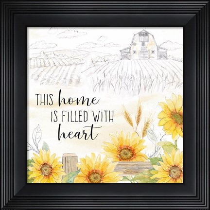 Framed Good Morning Sunshine XI-This Home Print