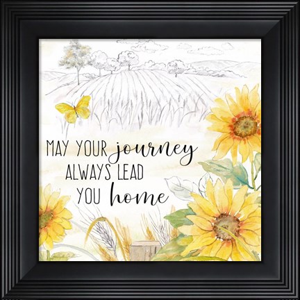 Framed Good Morning Sunshine XII-Journey Print