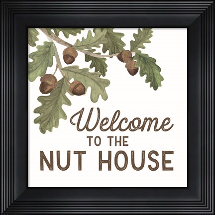 Framed Lost in Woods I-The Nut House Print