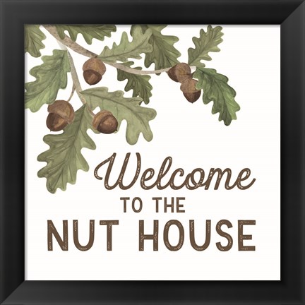 Framed Lost in Woods I-The Nut House Print